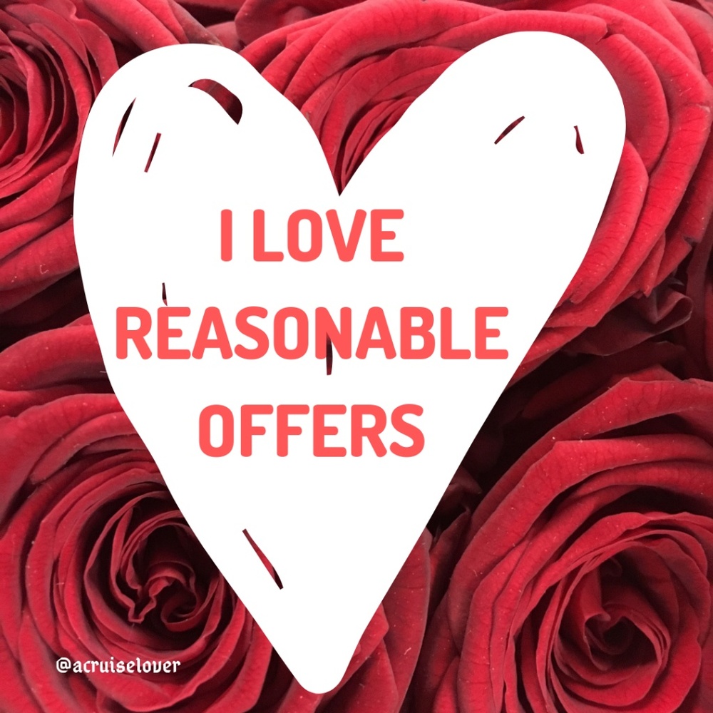 Reasonable offers welcome!